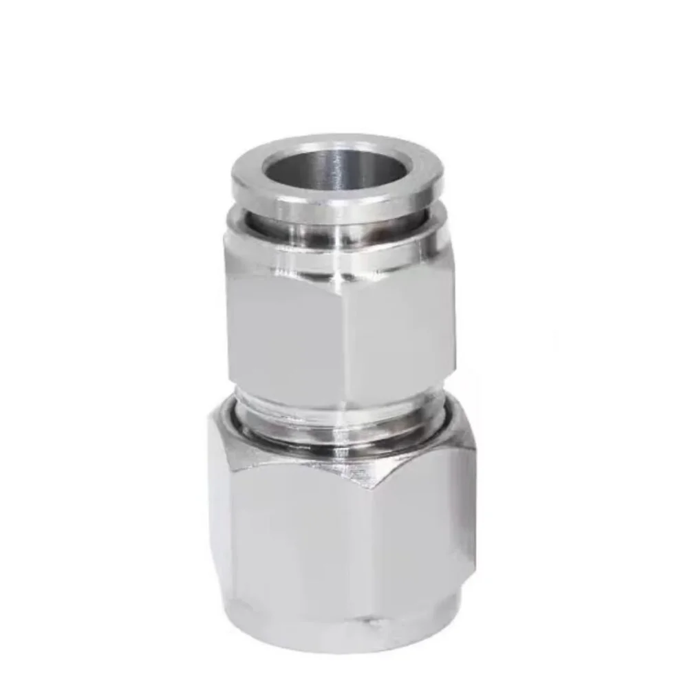 4 6 8 10 12 14 16 mm PU PM PV PE PY PZ PK Corss SA Pneumatic 304 Stainless Press Push In Quick Connector Release Air Fitting-BOLTTE