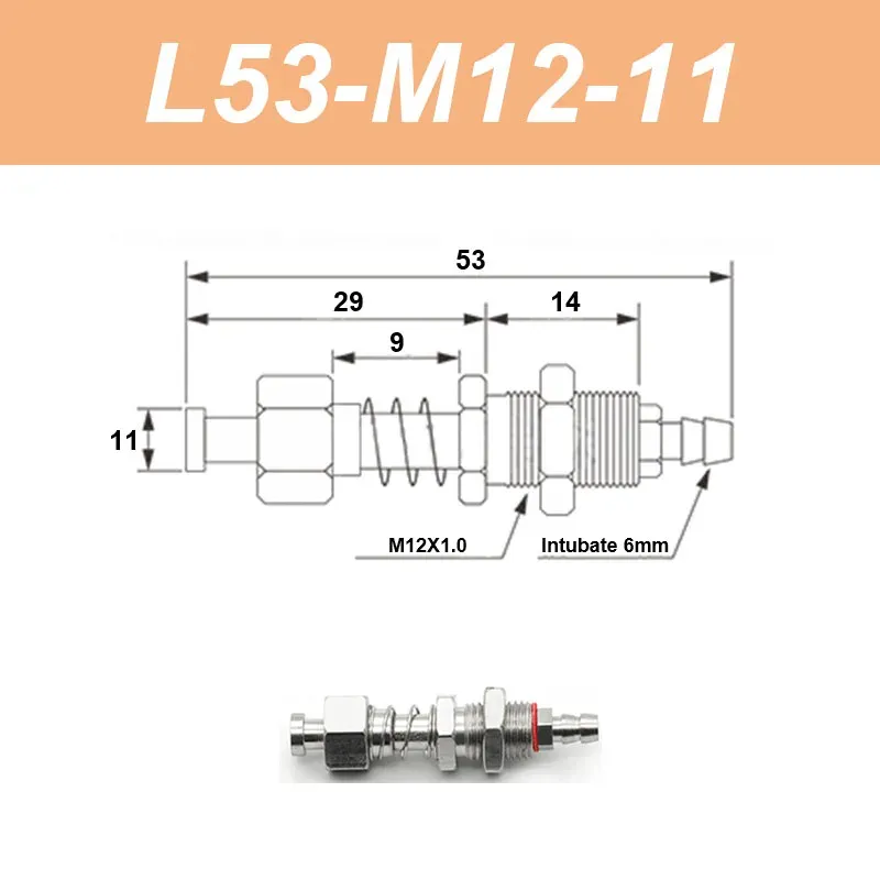 Vacuum suction cup base Big head 11mm hardware manipulator fixture accessories pneumatic support tail air inlet-BOLTTE