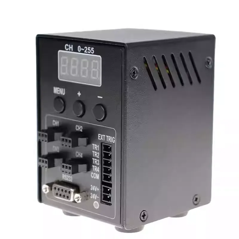 2/4-Channel External Power Digital Controller - Machine Vision Standard Vision Light Brightness Dimmer-BOLTTE