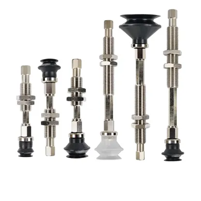 Pneumatic Vacuum Suction Cup with Connecting Rod Fittings ZPT 10mm-50mm Buffer Stroke Non Rotatable Mounting Bracket Assembly-BOLTTE