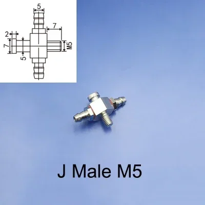 5PCS Manipulator Vacuum Sucker Fittings Hardware Adapter M4 M5 Thread Big Head Small Head Pneumatic Accessories Suction Cup Base-BOLTTE