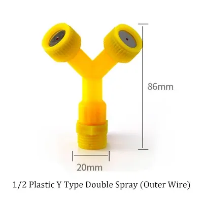 Wholesale Atomizing Sprinkler Head Sprayer High Pressure Copper Nozzle Pack of 10