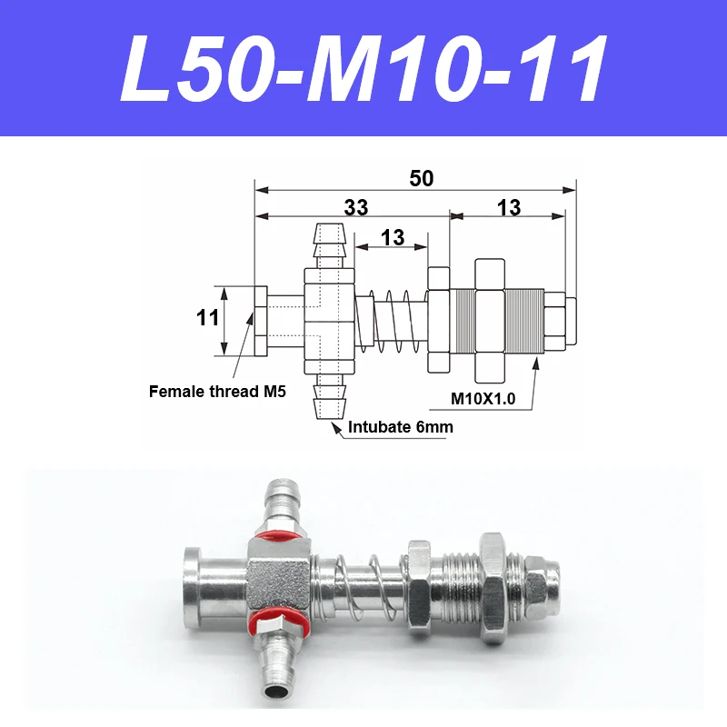 Vacuum suction cup base big head 11mm hardware manipulator fixture accessories pneumatic support tail Side air intake-BOLTTE