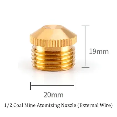 Wholesale Atomizing Sprinkler Head Sprayer High Pressure Copper Nozzle Pack of 10