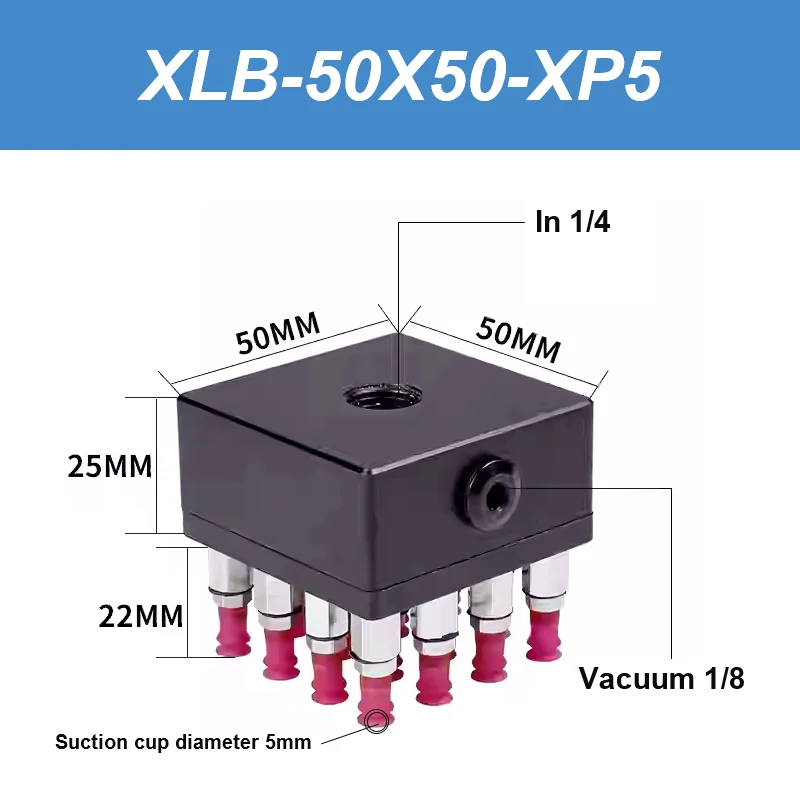 Manipulator vacuum suction cup PCB circuit board integrated automatic suction of perforated anisotropic hollow workpiece-BOLTTE
