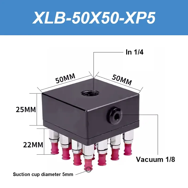 Manipulator vacuum suction cup PCB circuit board integrated automatic suction of perforated anisotropic hollow workpiece-BOLTTE