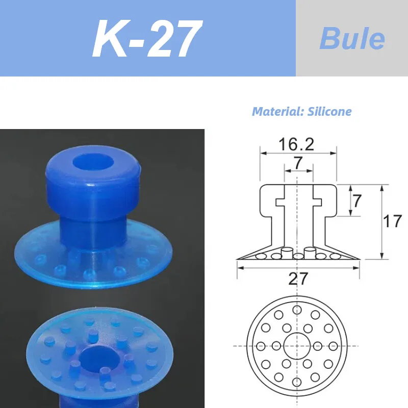 Packaging Machine Bag Opening Vacuum Suction Cup APEX20  K-27 F25 K3-3A 20-2 Robotic Arm Film Plastic Bag Accessories Pneumatic-BOLTTE