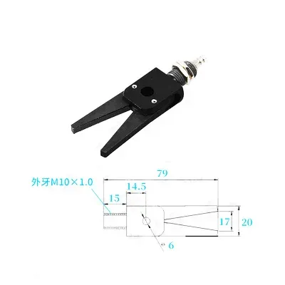 extension MINI gripper lenghten gripper Manipulator Accessories Mechanical Fixture Spout additional Clip industrial robots-BOLTTE