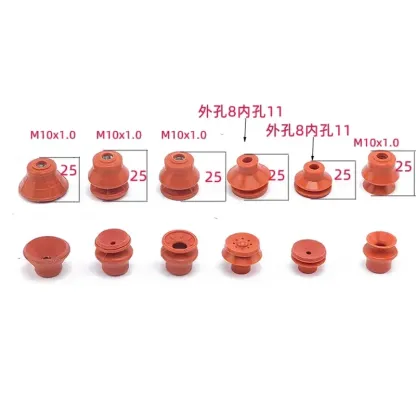 Pneumatic Vacuum Suction Cup SQZ Silicone Sucker for Injection Molding Machine Automatic Grab Workpiece Manipulator Accessories-BOLTTE