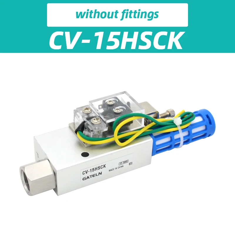 Vacuum generator CV-10HS CV-15HS 20HS 25HS 30HS  industrial negative pressure sucker  CV-10HSCK CV15/20/25HSCK Adjustable series-BOLTTE