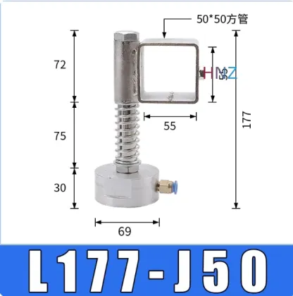 Heavy-duty glass vacuum suction cup fittings industrial J25/J50/J75-B01-A18/A22