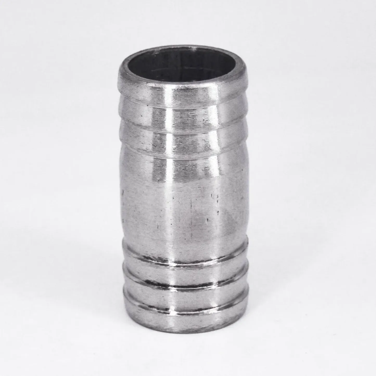6 8 10 12 13 14 15 16 17 18 19 20 21 22 24 25 -76 mm Hose Barb Equal Straight Nipple Connector 304 Stainless Steel Pipe Fitting-BOLTTE