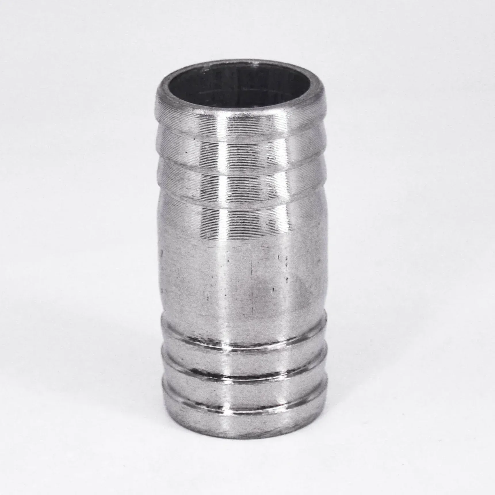 6 8 10 12 13 14 15 16 17 18 19 20 21 22 24 25 -76 mm Hose Barb Equal Straight Nipple Connector 304 Stainless Steel Pipe Fitting-BOLTTE