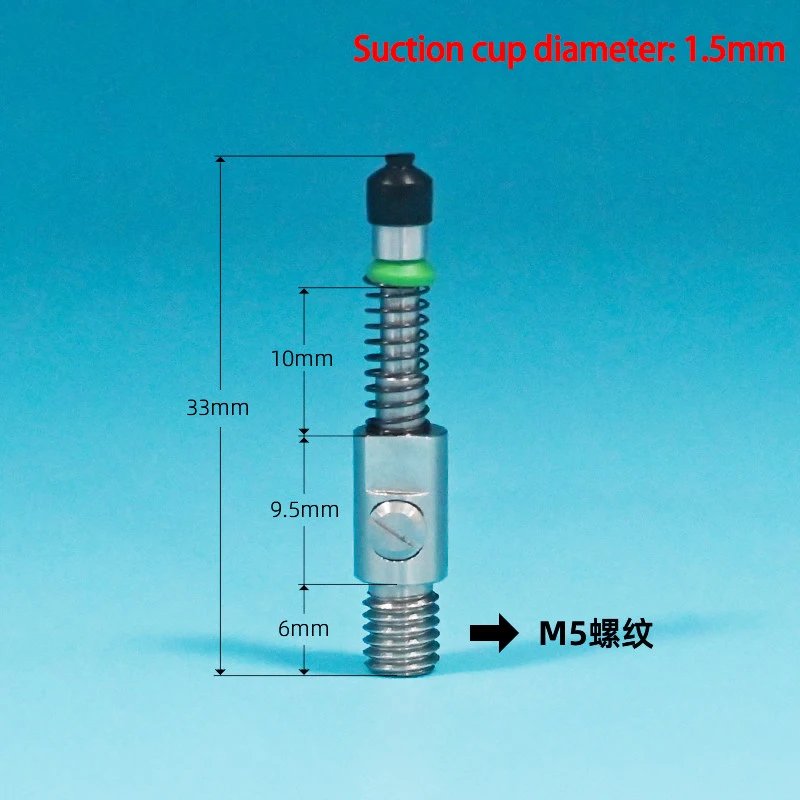 turtledove Nozzle Holder Base SMT Pick and Place Machine Vacuum sucker Pneumatic Robot Arm Automation Equipment 1mm 2mm-BOLTTE