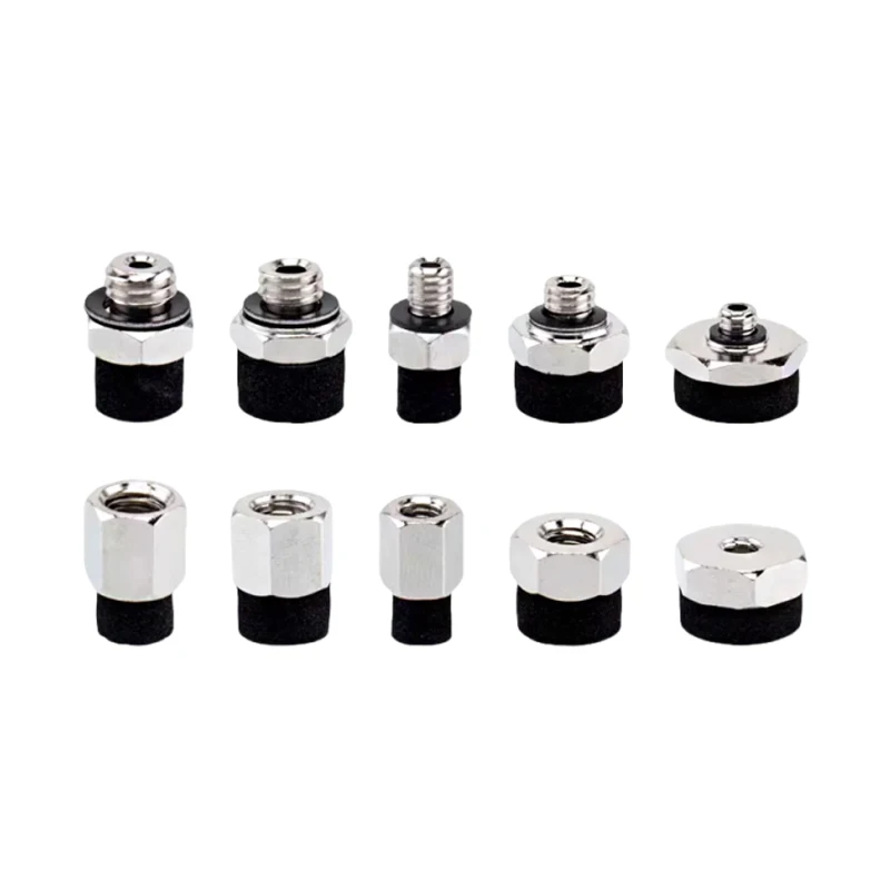 ZP2series sponge vacuum pad, ZP2-T04S-A3, zp2-T06S-A5,ZP2-T08S-A5, ZP2-T10S-B5,A external thread connection, B internal thread-BOLTTE