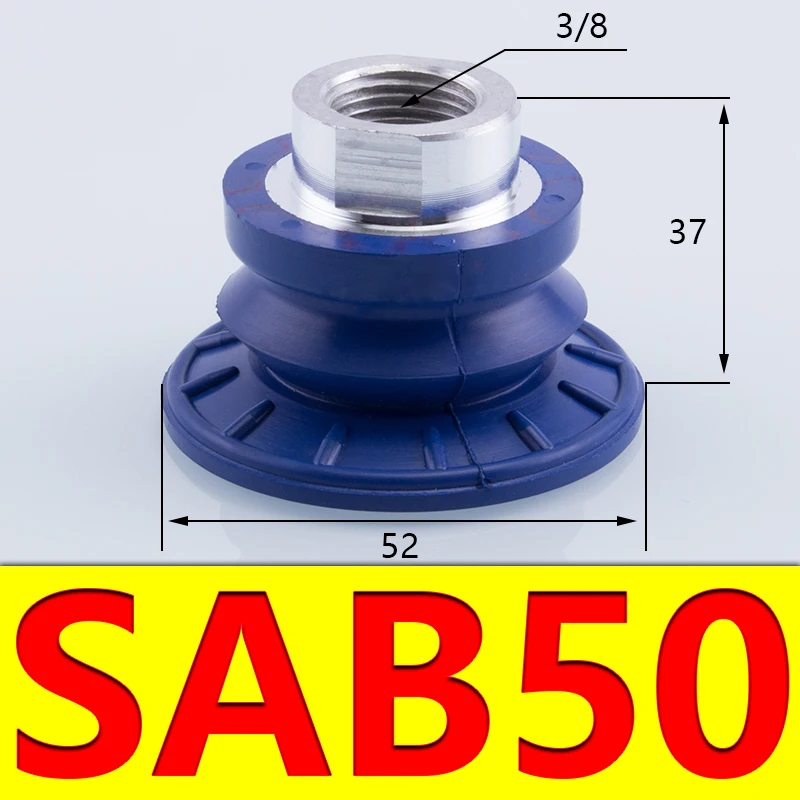 Corrugated Suction Cup Strong Suction Nozzle Robot Accessories Vacuum Suction Cup Joint Set SAB