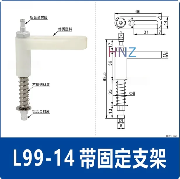 Manipulator Vacuum Suction Cup, Plastic Bracket Industrial Pneumatic Components High Quality L82/L85/L99/L115-BOLTTE