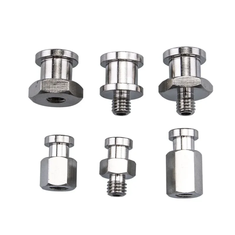 Manipulator accessories Suction cup large end small end fitting M5 tooth adapter iron tee elbow joint quick screw pneumatic-BOLTTE
