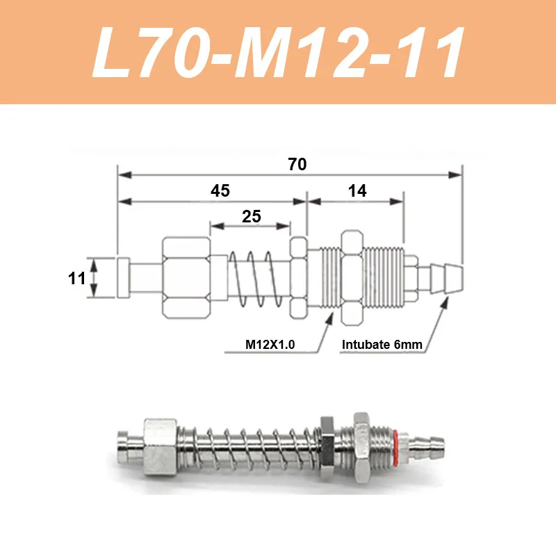 Vacuum suction cup base Big head 11mm hardware manipulator fixture accessories pneumatic support tail air inlet-BOLTTE