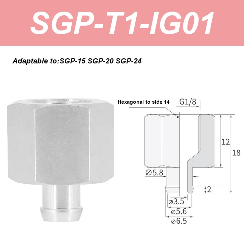 vacuum suction cups Film accessories injection molding manipulator SGP-15 SGP-20 SGP-24 SGP-30 SGP-40 pneumatic bag open-BOLTTE