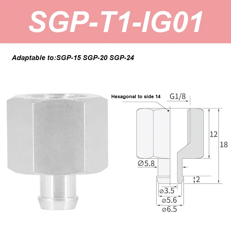vacuum suction cups Film accessories injection molding manipulator SGP-15 SGP-20 SGP-24 SGP-30 SGP-40 pneumatic bag open-BOLTTE