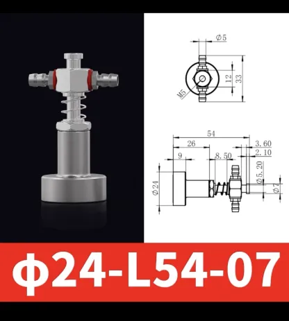 ф24-07/11 Series Manipulator accessories Magnetic hardware sucker holder seat support Strong magnet buffer rod-BOLTTE