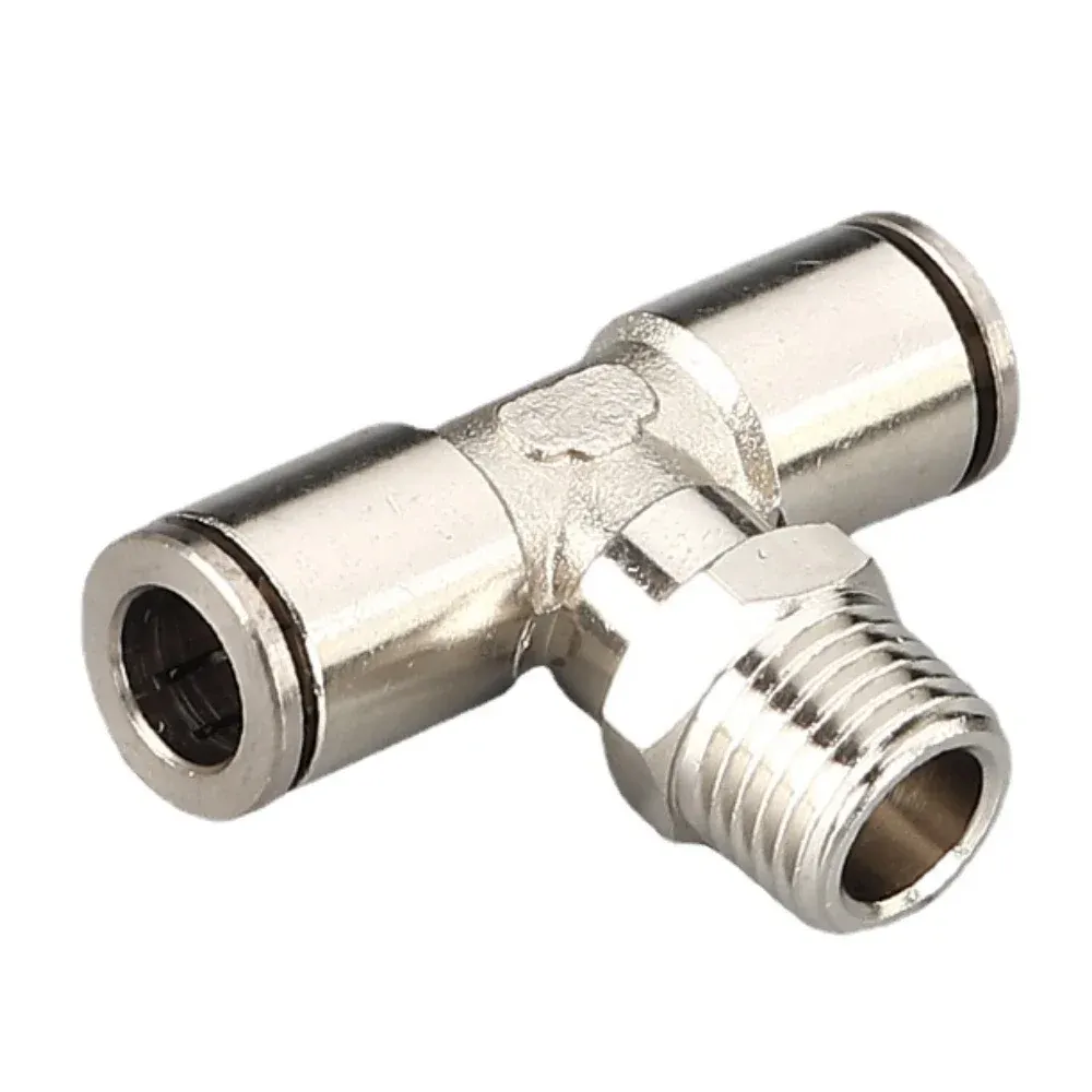 PC POC PL PH SL M5 M6 1/8" 1/4" 3/8" 1/2" BSP Male Female Elbow Tee Pneumatic Brass Push In Quick Connector Release Air Fitting-BOLTTE