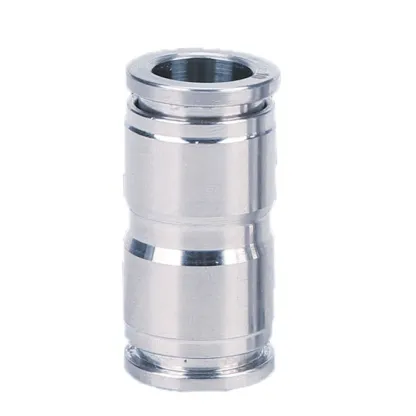 1/8" 1/4" 3/8" 1/2" 3 4 6 8 10 12 14 16mm  Equal Reducer Pneumatic 304 316 Stainless Ste Push In Connector Release Air Fitting-BOLTTE