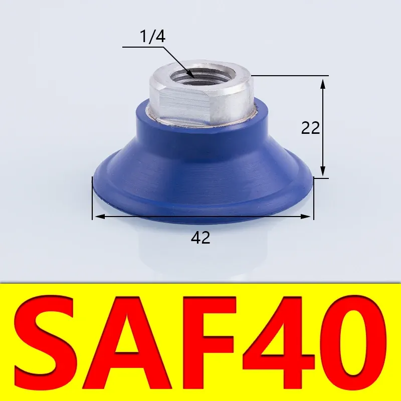 Corrugated Vacuum Suction Cup Powerful Suction Nozzle Robot Accessories Pneumatic Accessories Silicone Suction Cup SAF-BOLTTE