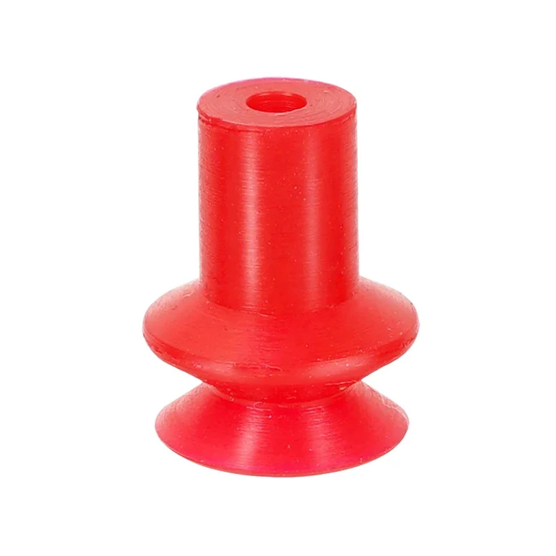 5pcs/pack Piab Red Ripple Vacuum Suction Cups U8 U15 B5 B8 B10 for Mechanical Arm Industrial Pneumatic Accessories-BOLTTE