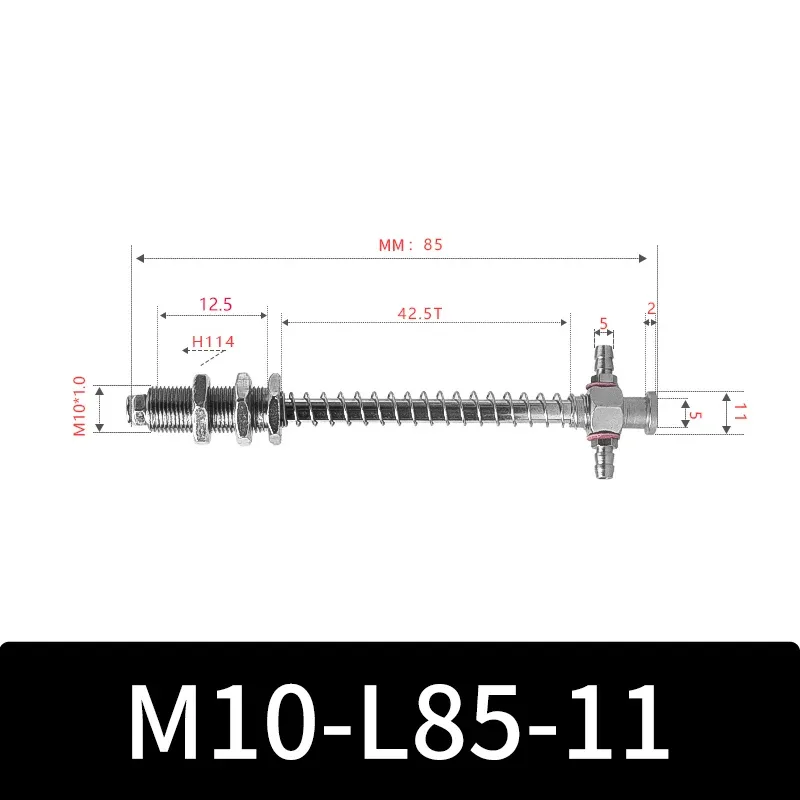 M10-11 Series Big Head Manipulator Pneuamtic Parts Fixture Rubber Sucker Pad Silicone Vacuum Suction Cup Mount-BOLTTE