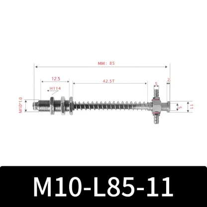 M10-11 Series Big Head Manipulator Pneuamtic Parts Fixture Rubber Sucker Pad Silicone Vacuum Suction Cup Mount-BOLTTE