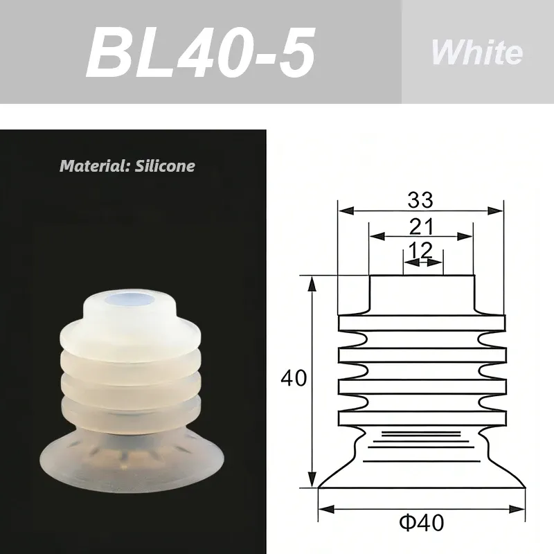 Vacuum Suction Cup Pneumatic Components Plastic Bag Manipulator BL30-5 BL40-5 BL50-5 Soft Bag