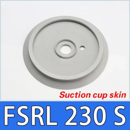 Vacuum suction cup industrial robotic arm suction cup single-layer170 230 290mm silicone strong heavy-duty pneumatic suction cup-BOLTTE