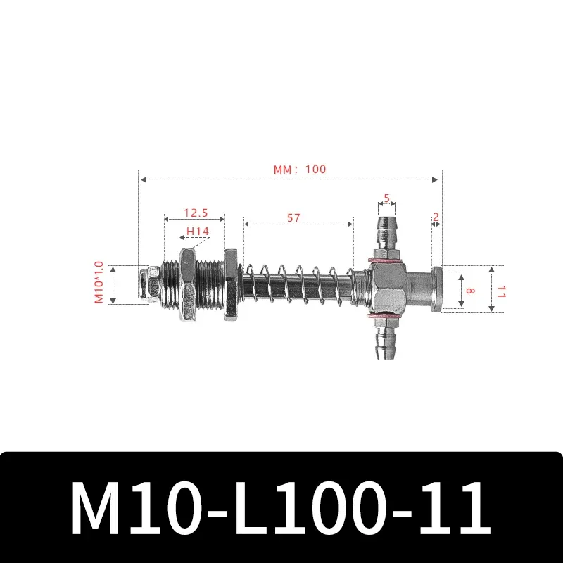 M10-11 Series Big Head Manipulator Pneuamtic Parts Fixture Rubber Sucker Pad Silicone Vacuum Suction Cup Mount-BOLTTE