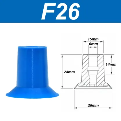 Open bag vacuum suction cup fittings film plastic bag open bag suction cup industrial F18 F22 F26 F33 manipulator vacuum nozzle