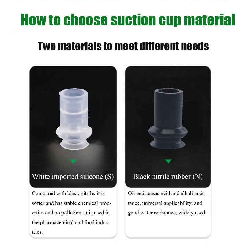 Mini Vacuum Suction Cup Robot Accessories Industrial Pneumatic Accessories Powerful Suction Nozzle ZPL-BOLTTE