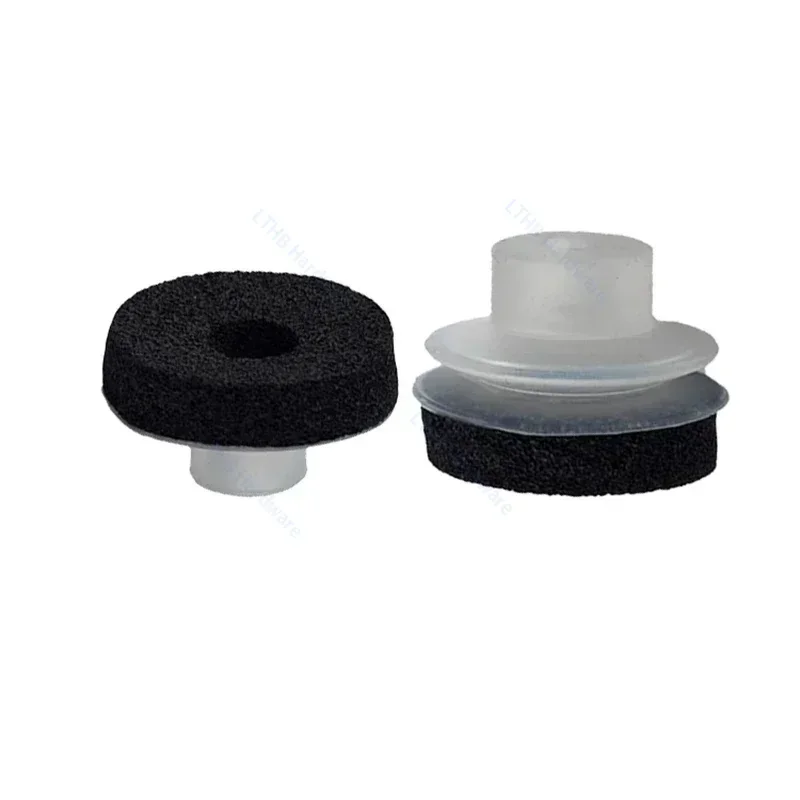 5PCS    Pneumatic Vacuum Suction Cup Sponge Sucker Silicone Nozzle 8mm Mounting Hole Robot Injection Manipulator Part for Rough Surfaces-BOLTTE