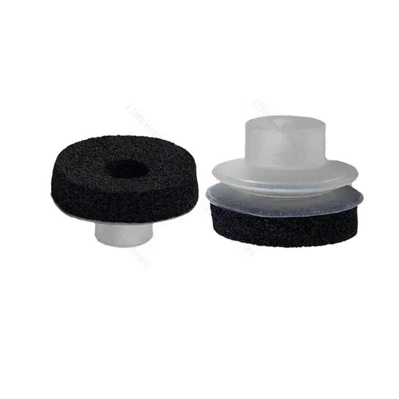 5PCS    Pneumatic Vacuum Suction Cup Sponge Sucker Silicone Nozzle 8mm Mounting Hole Robot Injection Manipulator Part for Rough Surfaces-BOLTTE