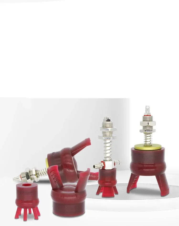NS-10/15/20/30/40 Series Mini Flexible gripper fixture pneumatic vacuum suction cup mechanical accessories clamp with Fittings-BOLTTE