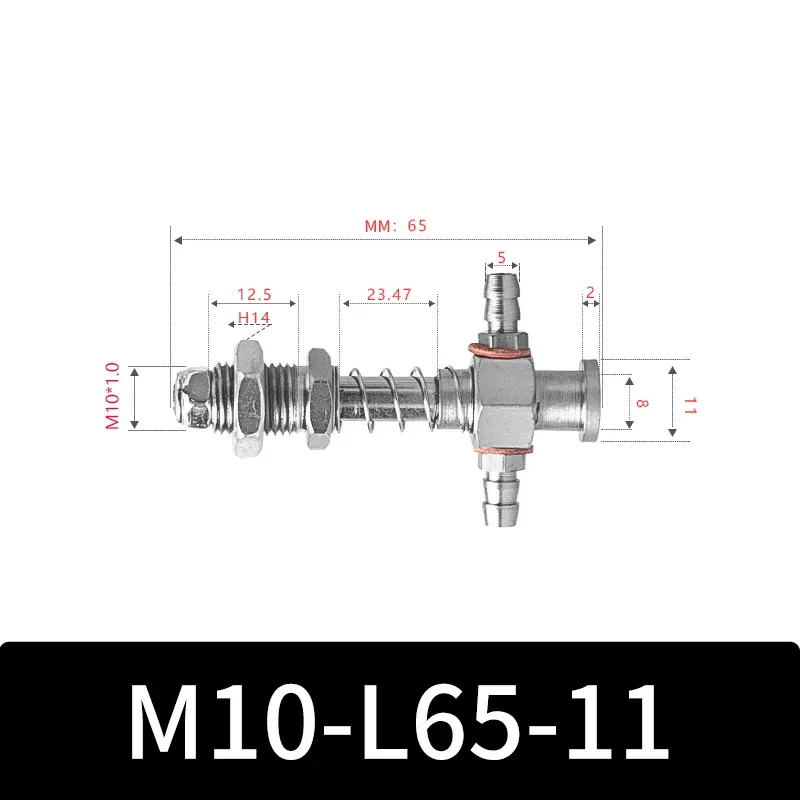 M10-11 Series Big Head Manipulator Pneuamtic Parts Fixture Rubber Sucker Pad Silicone Vacuum Suction Cup Mount-BOLTTE