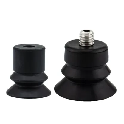 10pcs/pack ESV/ESS Series Double-layer Corrugated Vacuum Suction Cup ESS/ESV-10/15/20/25/30/40/50-BS/N-BOLTTE