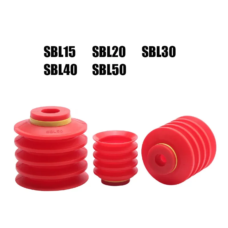 Vacuum suction cup industry SBL15 20 30 40 50 multilayer folding manipulator accessories suction cup pneumatic components