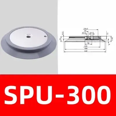 vacuum sucker SPU-100 125 160 210 250 industrial pneumatic glass sucker-BOLTTE