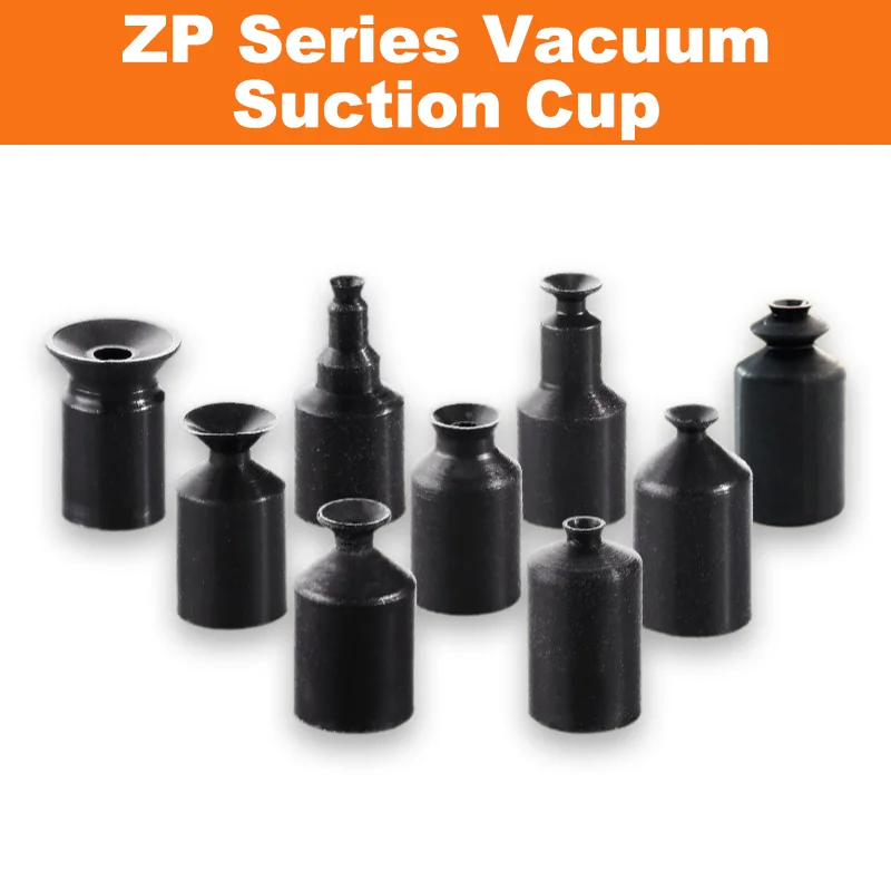 10pcs  ZP Series Vacuum Suction Cup ZP01U Film Type with M5 Connector Pneumatic Manipulator Accessories-BOLTTE
