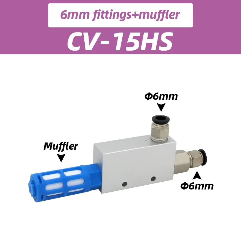 Vacuum generator CV-10HS CV-15HS 20HS 25HS 30HS  industrial negative pressure sucker  CV-10HSCK CV15/20/25HSCK Adjustable series-BOLTTE