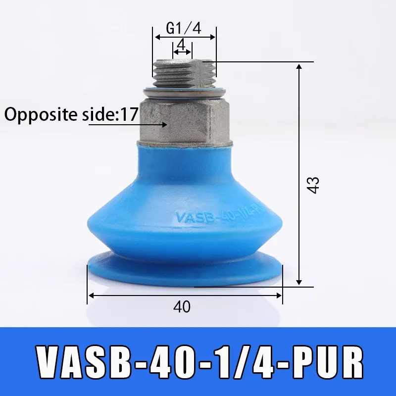 Soft bag robotic arm vacuum suction cup BG41 BGI48 BG34 BG63 lip suction cup