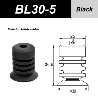 Vacuum Suction Cup Pneumatic Components Plastic Bag Manipulator BL30-5 BL40-5 BL50-5 Soft Bag