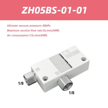 ZH Series Vacuum Ejector Box Type One-touch ZH05BS-06-06-06 ZH07BL-06-06-06 Screw-in ZH05BS-01-01-01 ZH13BS-01-02-02-BOLTTE