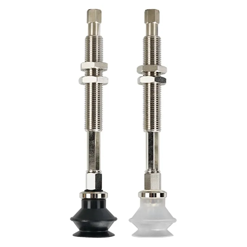 Pneumatic Vacuum Suction Cup with Connecting Rod Fittings ZPT 10mm-50mm Buffer Stroke Non Rotatable Mounting Bracket Assembly-BOLTTE